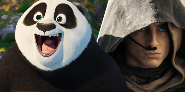 Kung Fu Panda 4″ Dominates Box Office as “Dune: Part Two” Holds Strong