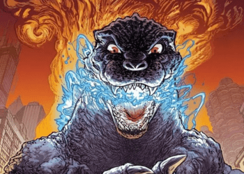 “Godzilla Takes a Bite Out of the Windy City in Godzilla vs. America #1”