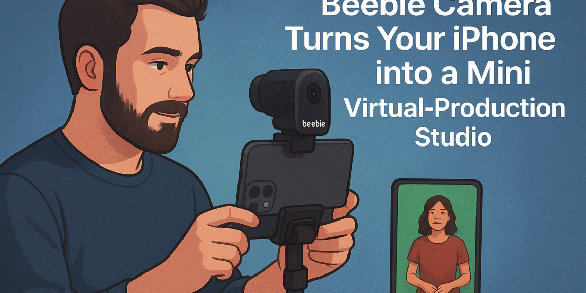 Beeble Camera Turns Your iPhone into a Mini Virtual-Production Studio