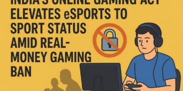 India’s Online Gaming Act Elevates eSports to Sport Status Amid Real-Money Gaming Ban