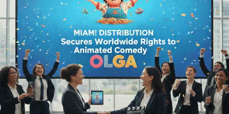 MIAM! Distribution Secures Worldwide Rights to Animated Comedy Olga