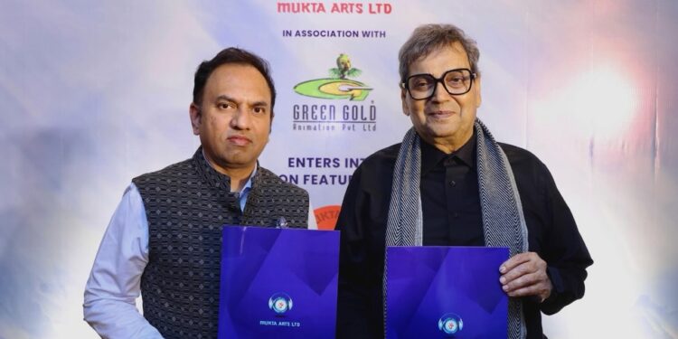 Mukta Arts & Green Gold Animation to Develop Animated Content from Subhash Ghai Films